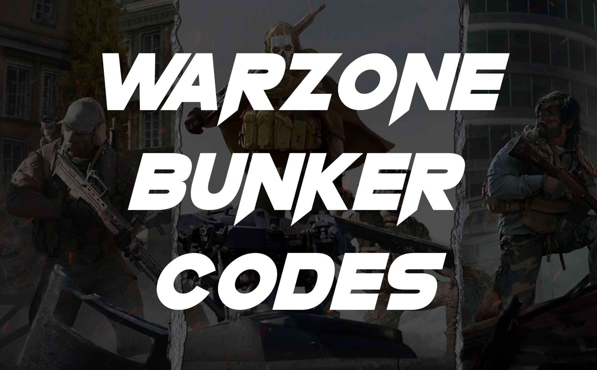 Warzone Bunker Codes