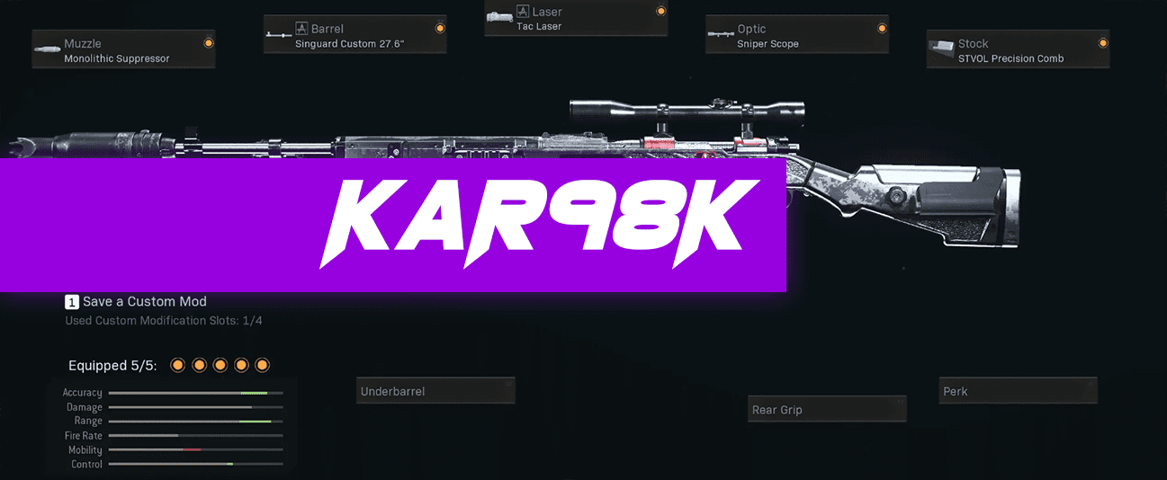 Best Kar98K Loadout